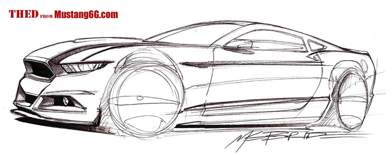2015 mustang sketch.webp