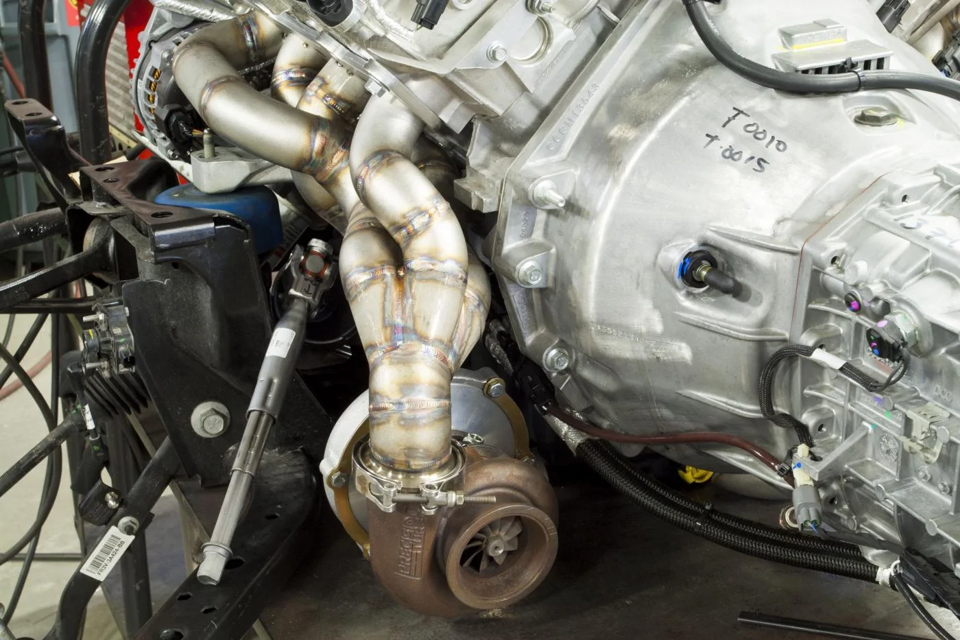 GT350 Dr Header Almost Done.webp