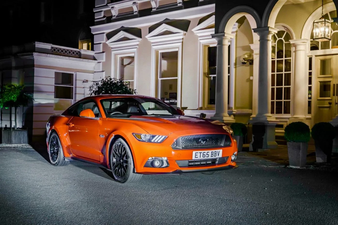 Mustang At Night.webp