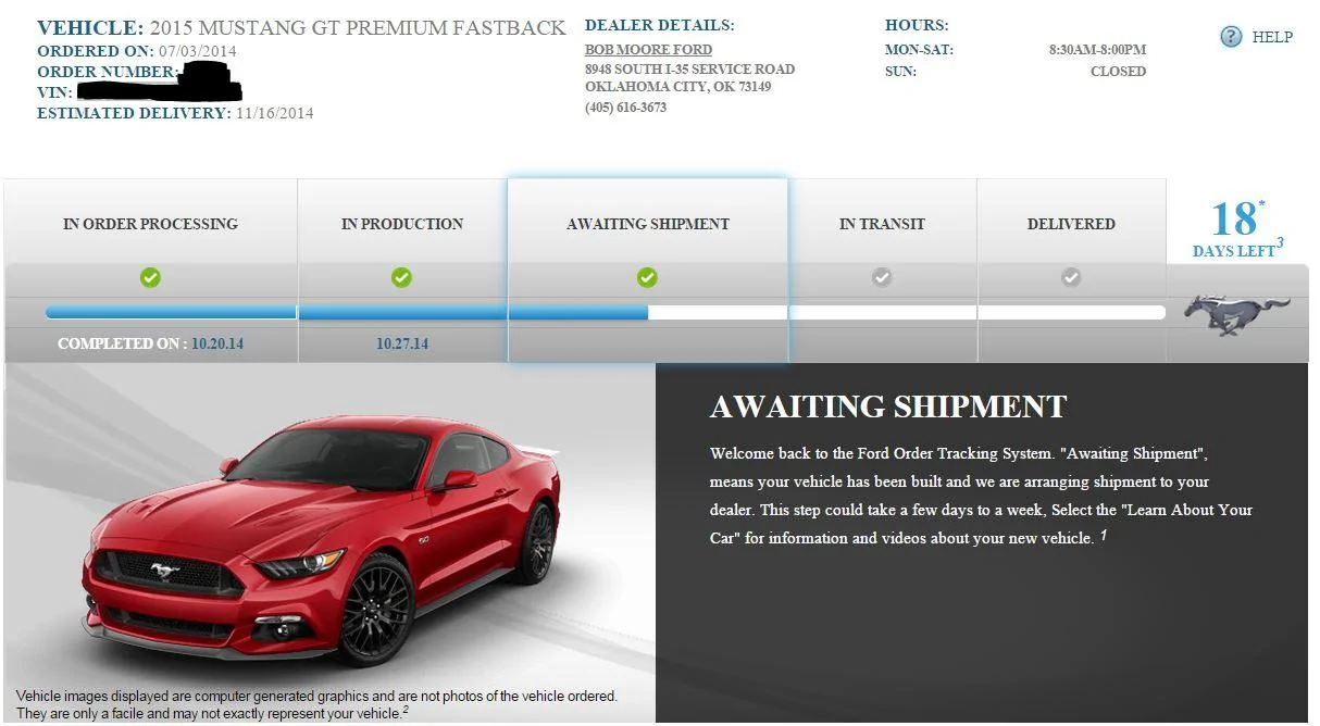 KP's Mustang Order Awaiting Shipping.webp