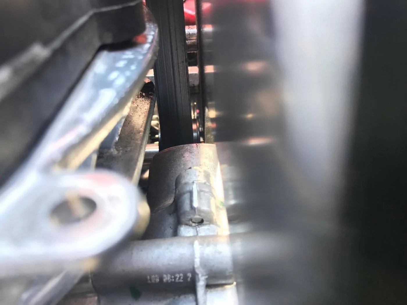Procharger belt rubbing.webp