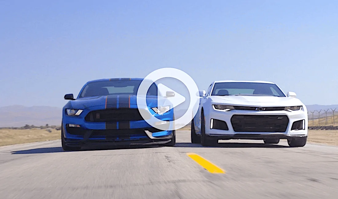 2017 Shelby GT350R vs 2017 Chevrolet Camaro ZL1.webp
