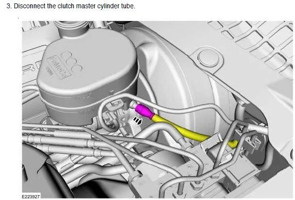 Clutch Master Cylinder Feed Tube Disconnect (shop manual).webp