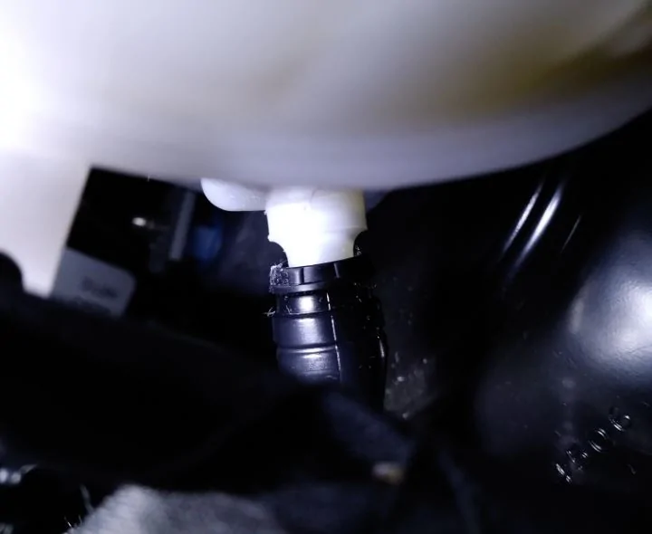 Clutch Master Cylinder Feed Tube-3 (after pushing on more).webp