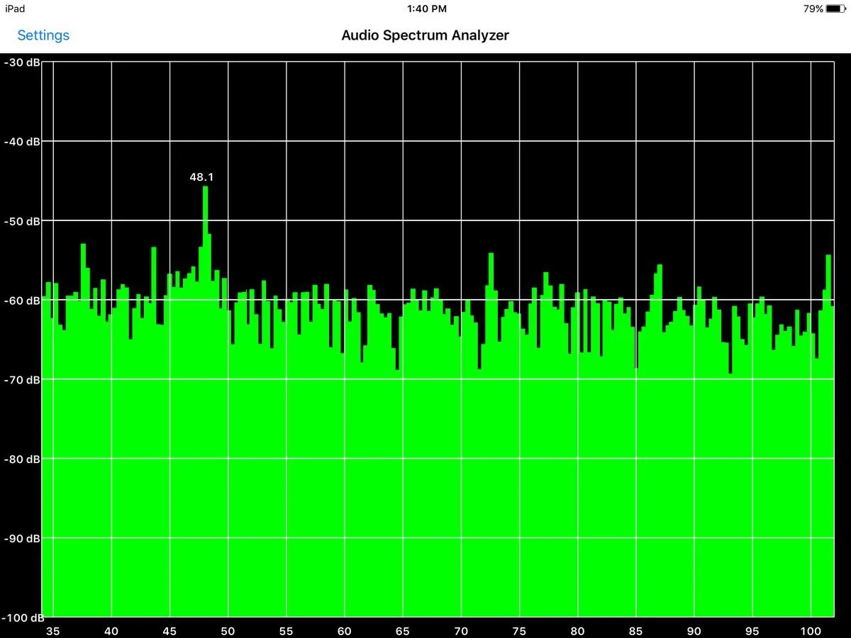 Sound analysis before balancing.webp