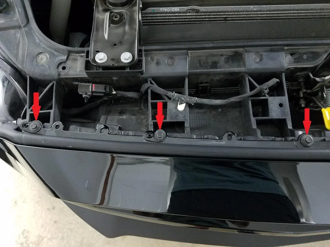 Bolts on Top of Bumper Cover.webp