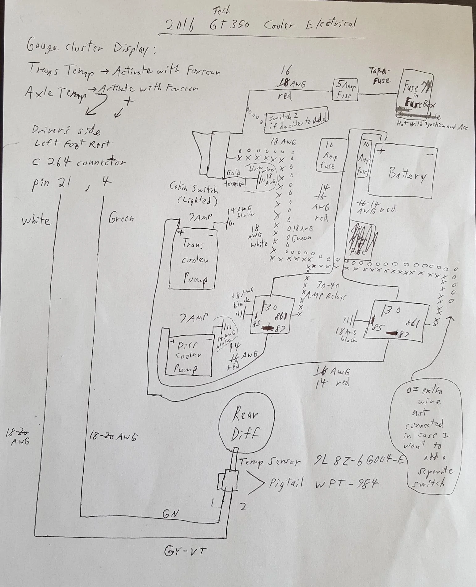 GT350 Cooler Electrical Diagram.webp