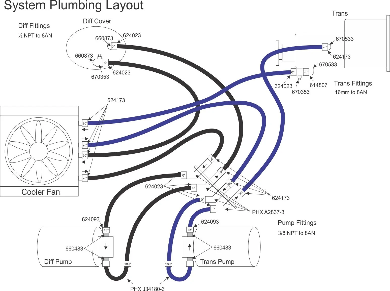 Relay and pump plumbing for cooler.webp