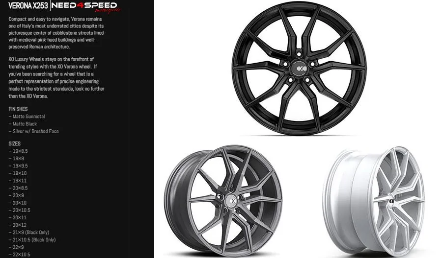 Authorized XO Luxury Wheels Dealer: XF1 Athens Verona Sydney