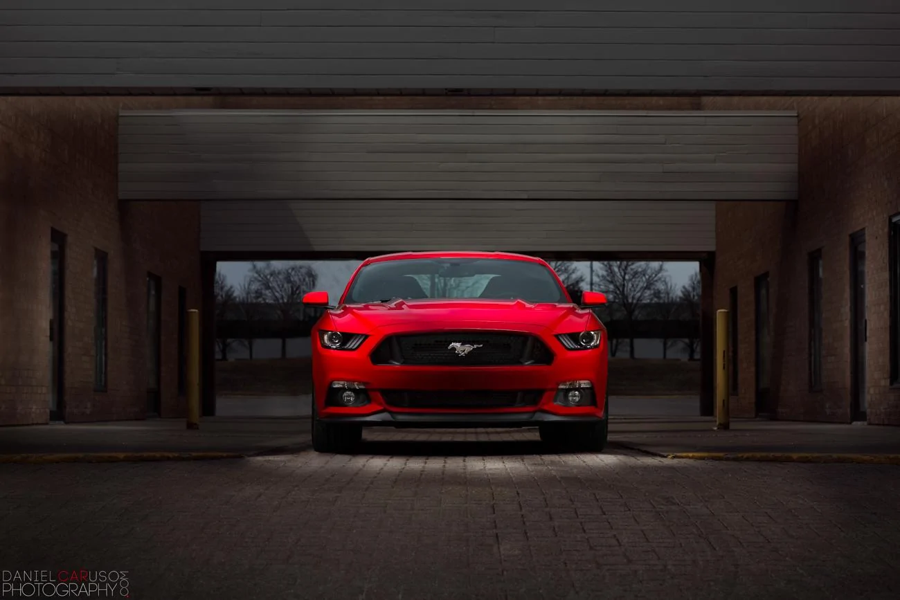 mustang gt red front brick overpass - full watermark.webp