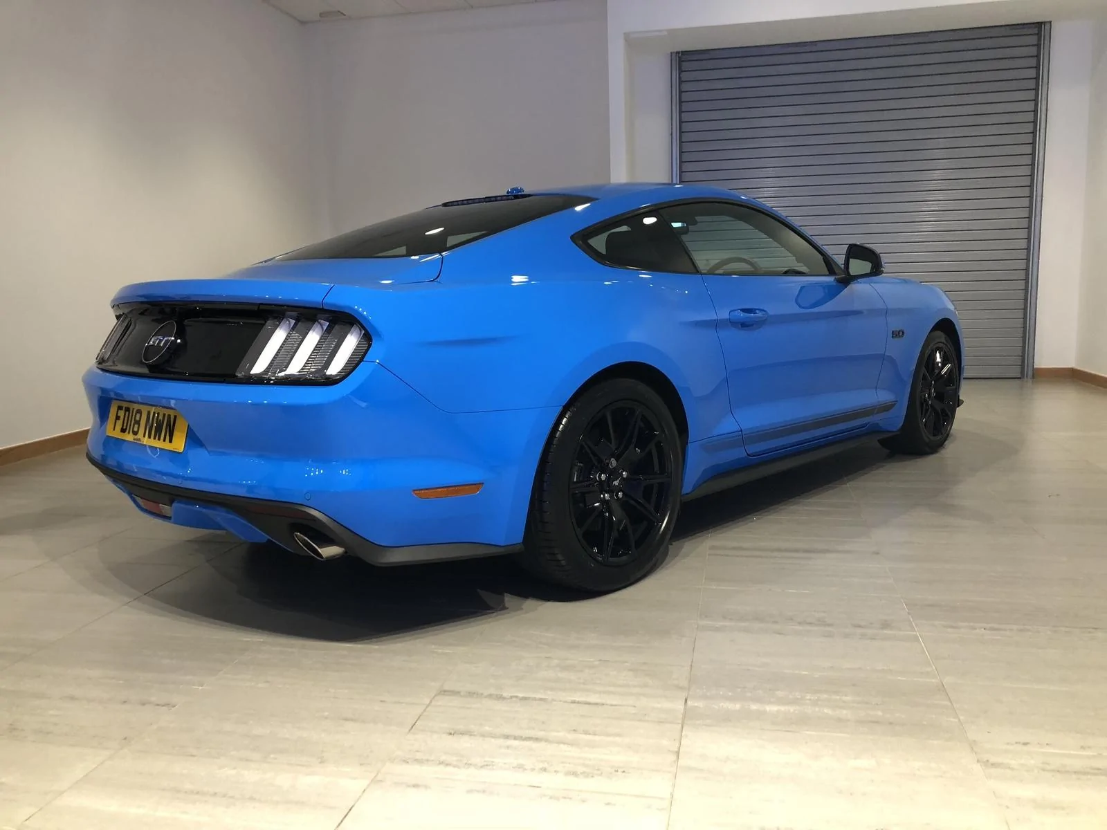 For Sale Grabber Blue MY17 2018 Reg Mustang GT Shadow Edition