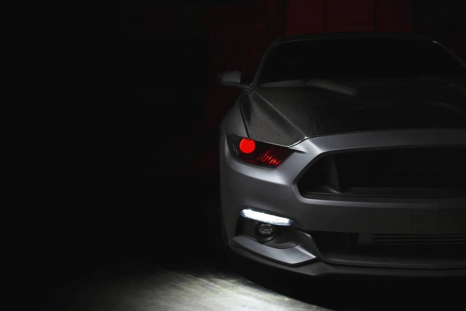 マルチカラー デーモンアイキット 2015-2017 Ford Mustang 2015-2017 Ford Mustang Diode Dynamics RGB LED Demon Eyes