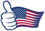 aaa red white blue thumbs up.webp