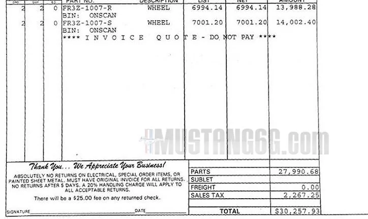 Shelby GT350R Carbon Fiber Wheels Pricing.webp