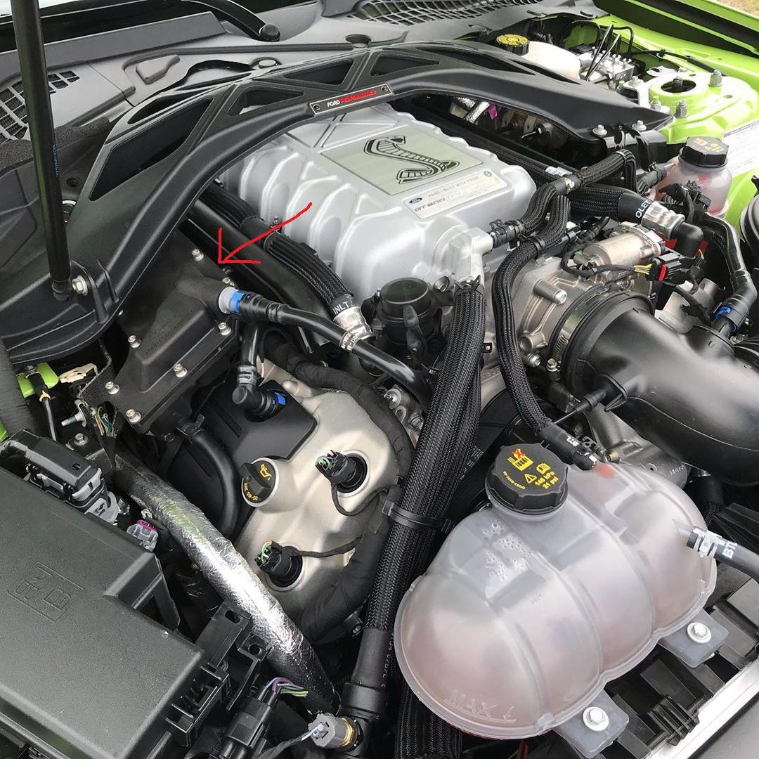 2020 GT500 Shelby Mustang Engine Underhood Compartment.jpg
