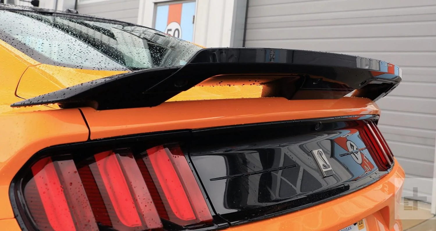 2019 Ford Mustang Shelby GT350 Spoiler and Gurney Flap.webp