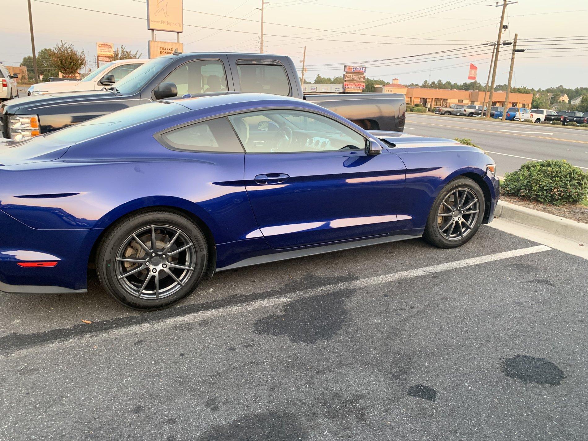Stock EcoBoost Premium Rims vs these Aftermarket Wheels I had installed ...