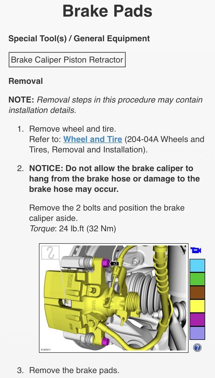 Rear brakes pads- any tool needed for piston? | 2015+ S550 Mustang ...