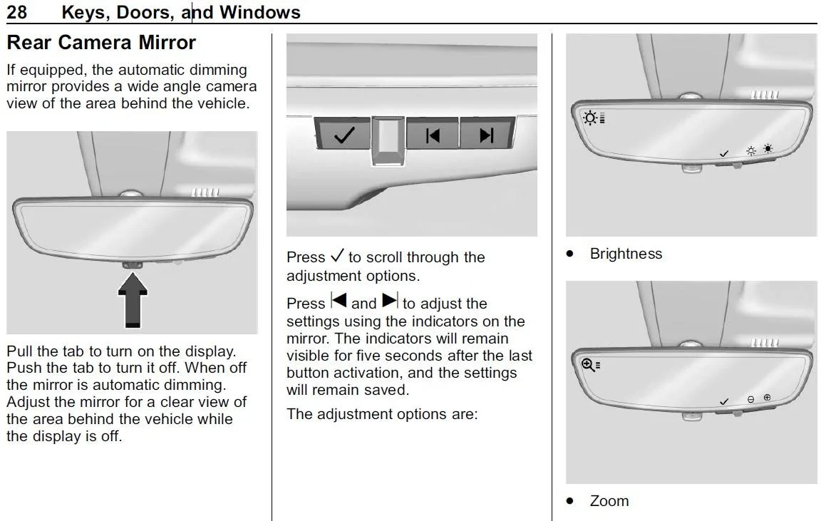 2020 Camaro Rear Camera Mirrior 2.webp