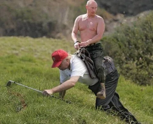 Trump & Putin Golfing.webp