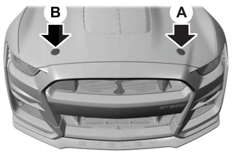 2020 GT500 Hood Pin Locations.webp