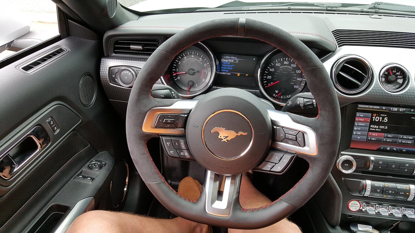 gt350 steering wheel installed1.jpg