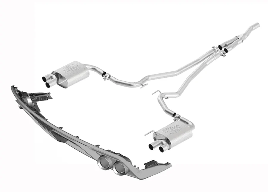 2015-2016 MUSTANG GT 5.0L CAT BACK SPORT EXHAUST SYSTEM WITH GT350 EXHAUST TIPS AND LOWER VAL...webp