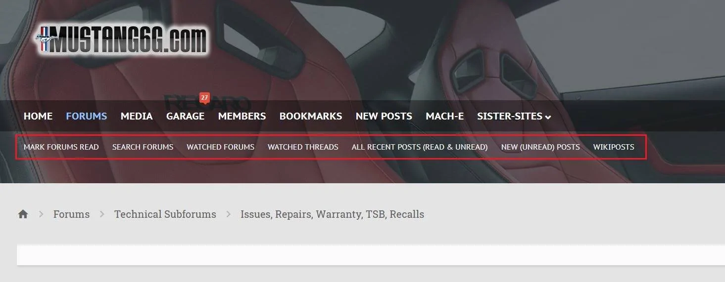 M6G Light Theme - Menu Bar Items.webp