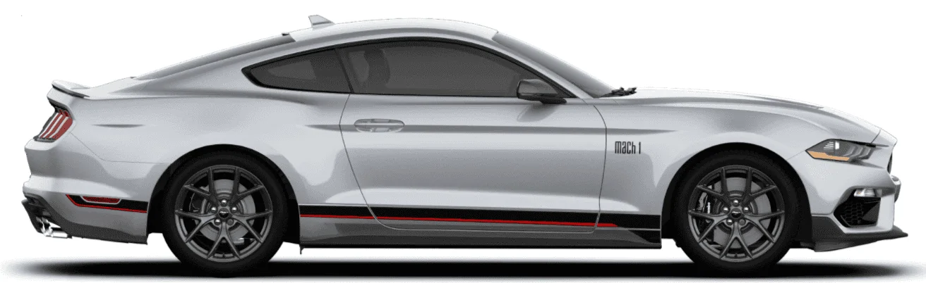 2021 Mach 1 - Iconic Silver - side view.webp