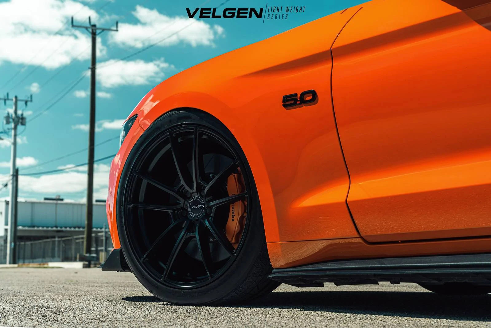 Ford Mustang GT Velgen Light Weight series VF5 GlossBlack-3.webp