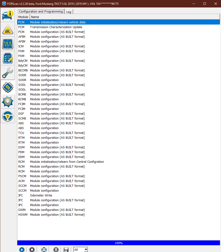 FORScan v2.3.38 beta, Ford Mustang TiVCT 5.0L 2019 ( 2019 MY ), VIN_ 1FA_________96175 3_27_20...png