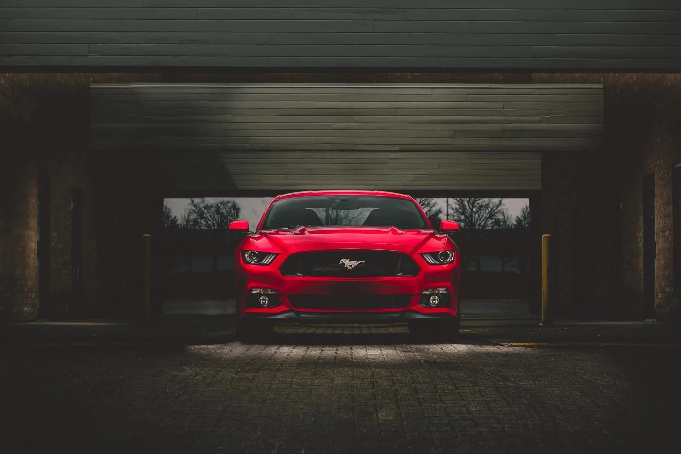 mustang gt red front brick overpass - final print full - 2000 website - Daniel Caruso Photogr...webp