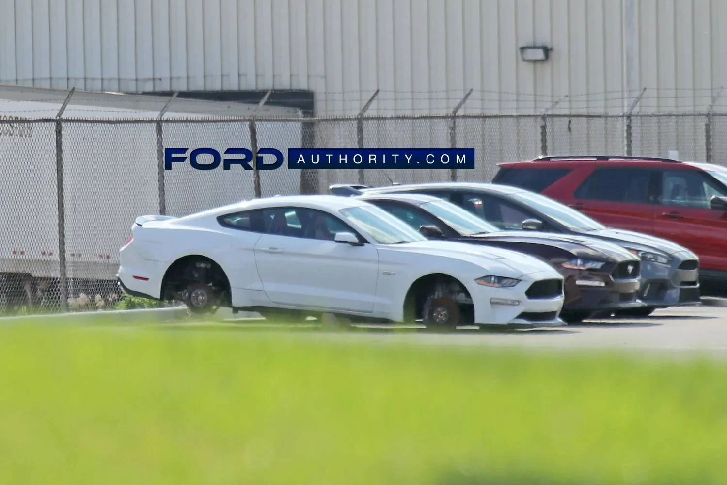 Ford-Mustang-Ford-Performance-on-blocks-stolen-wheels-USPS-Detroit-Distribution-Center-June-2...webp