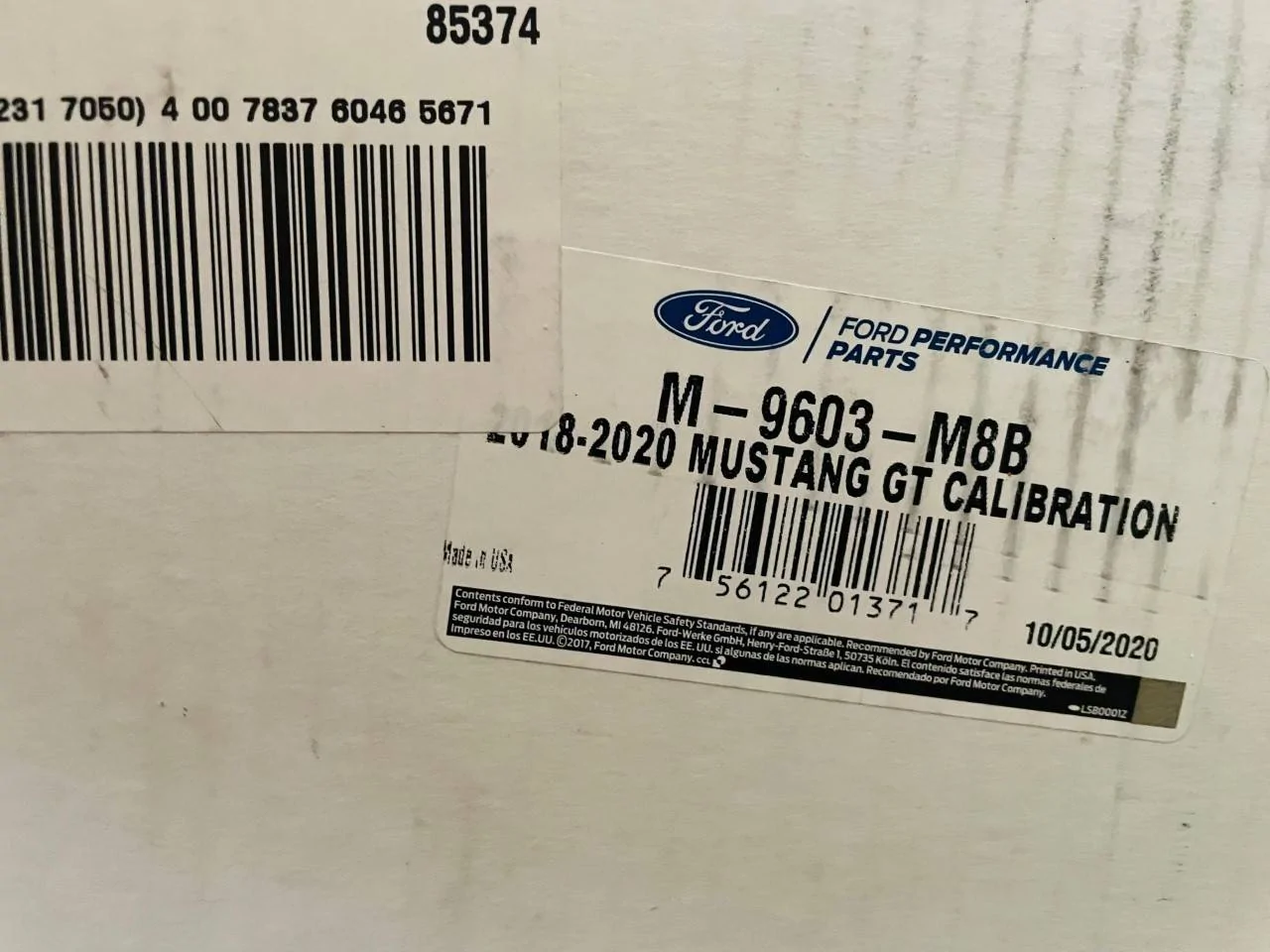 2018to2020 Mustang GT CAI plus calibration2.webp