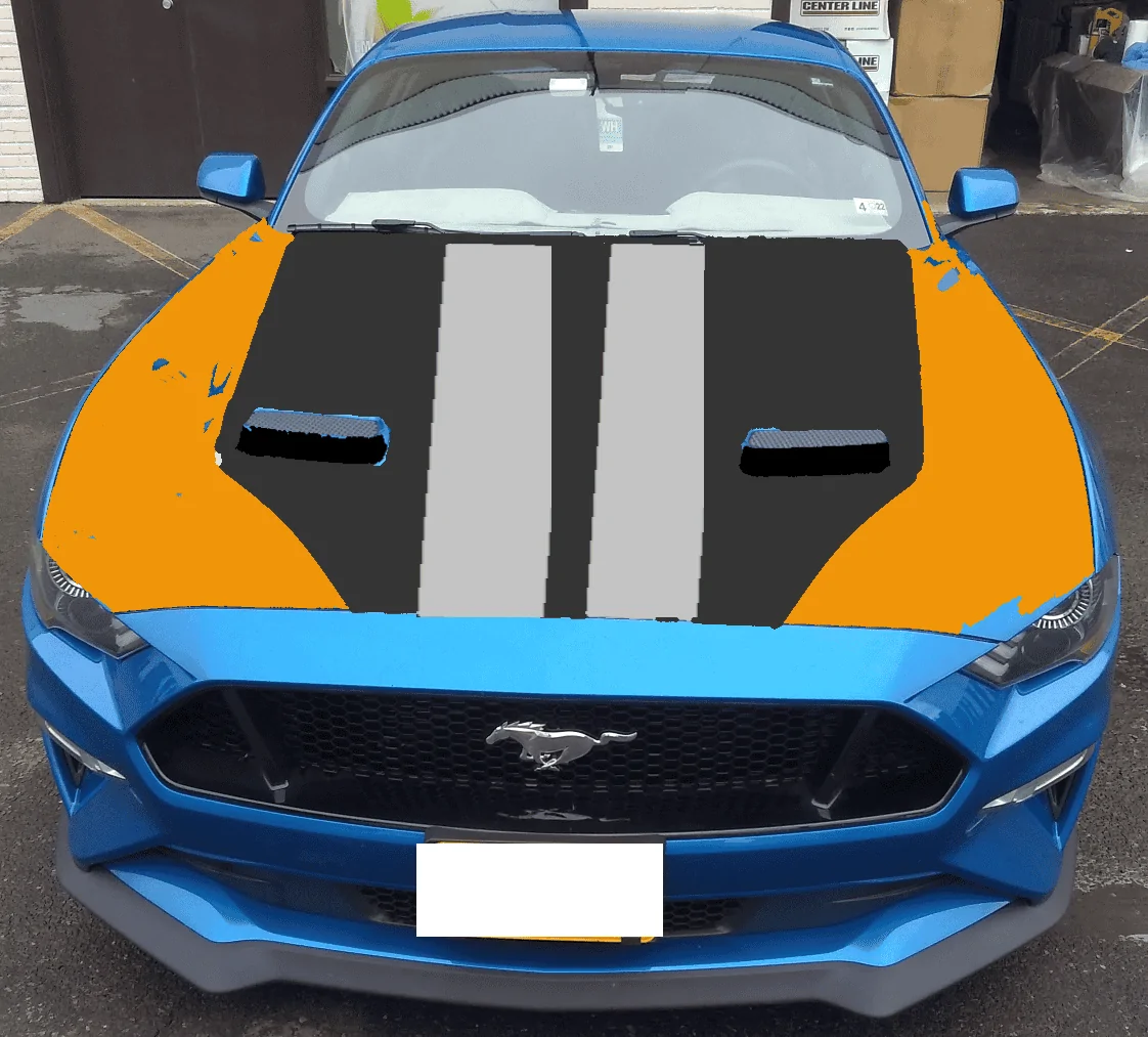 orange edge, dark center silver or gray stripes.webp