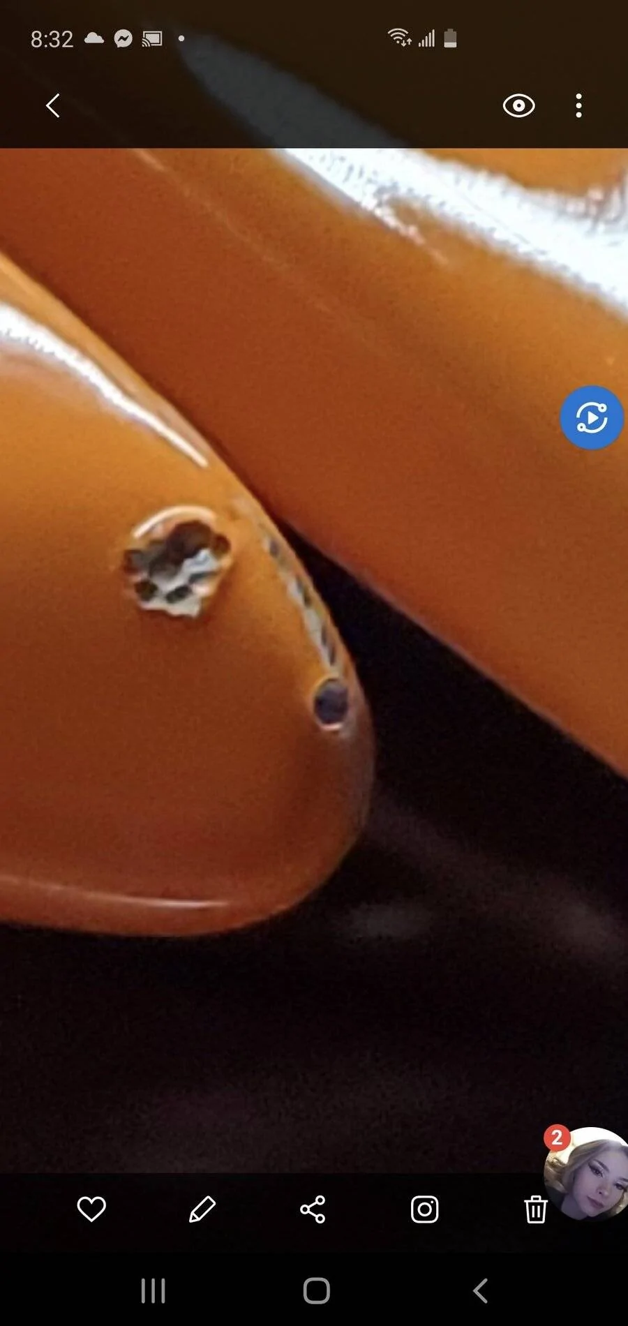 Paint Bubble Passenger Fender zoomed.webp