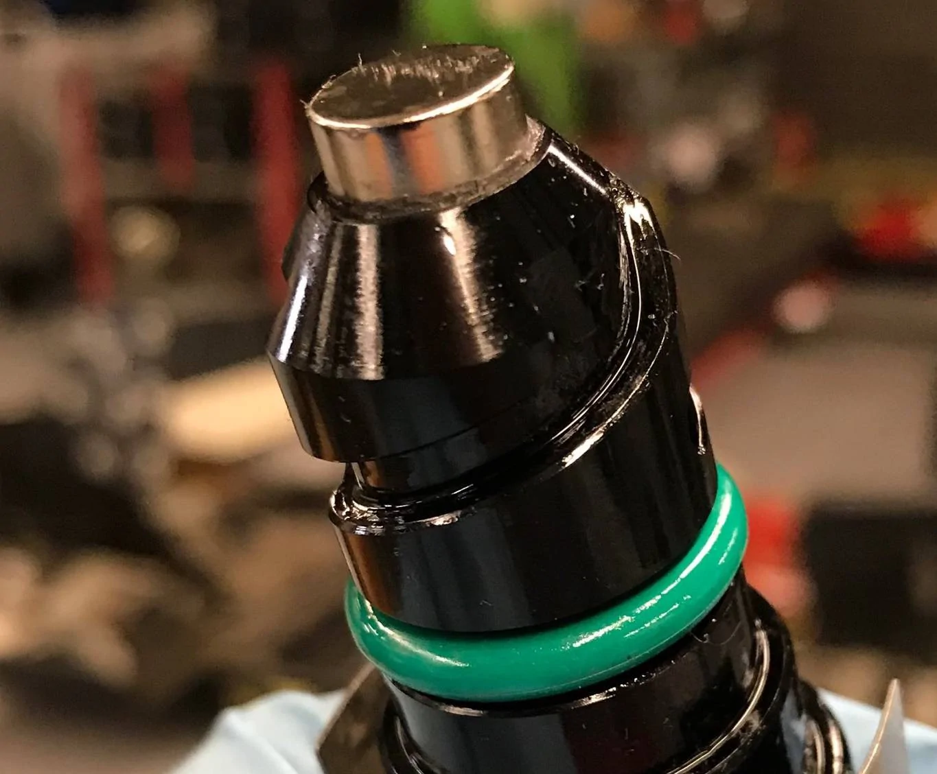 Flakes on Drain Plug.webp