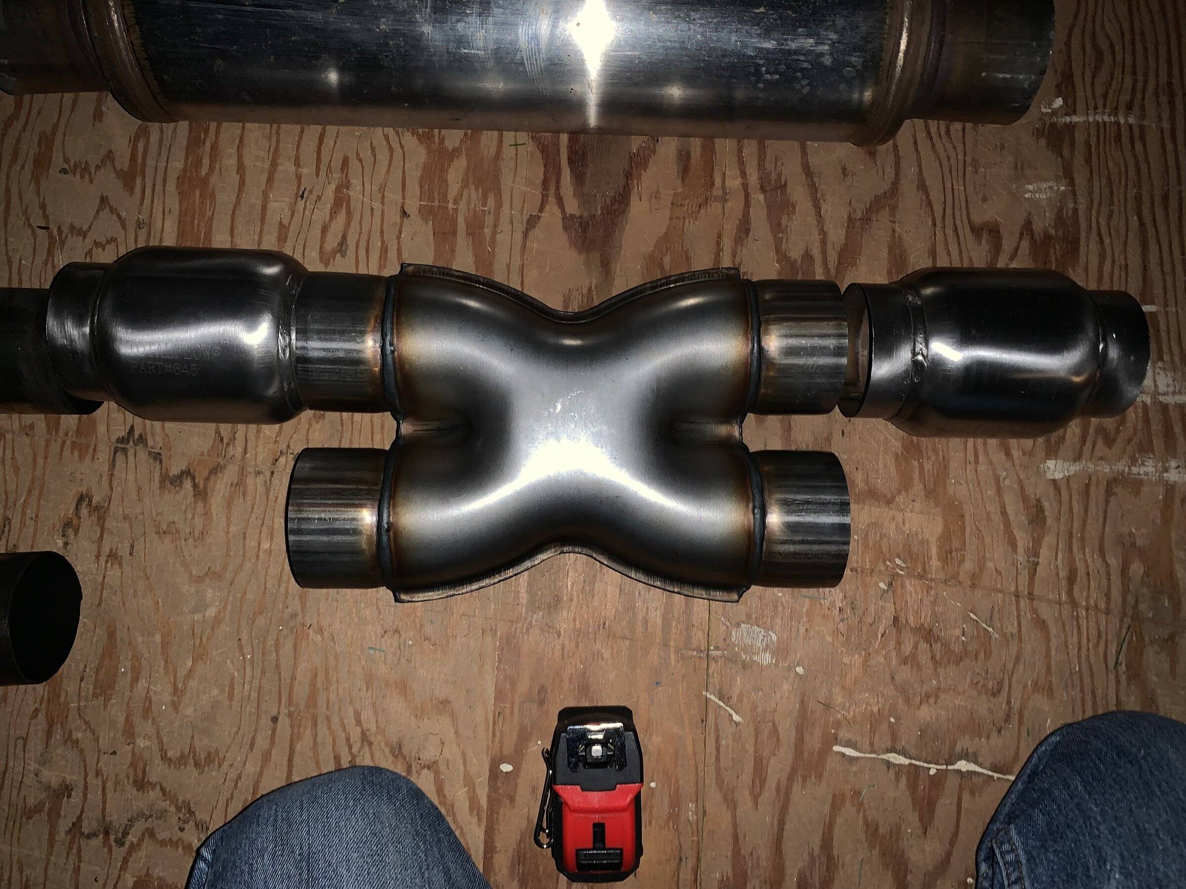 X crossover with mini mufflers.jpg