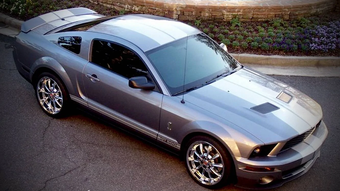 2007 Mustang Shelby GT500, tungsten gray.webp