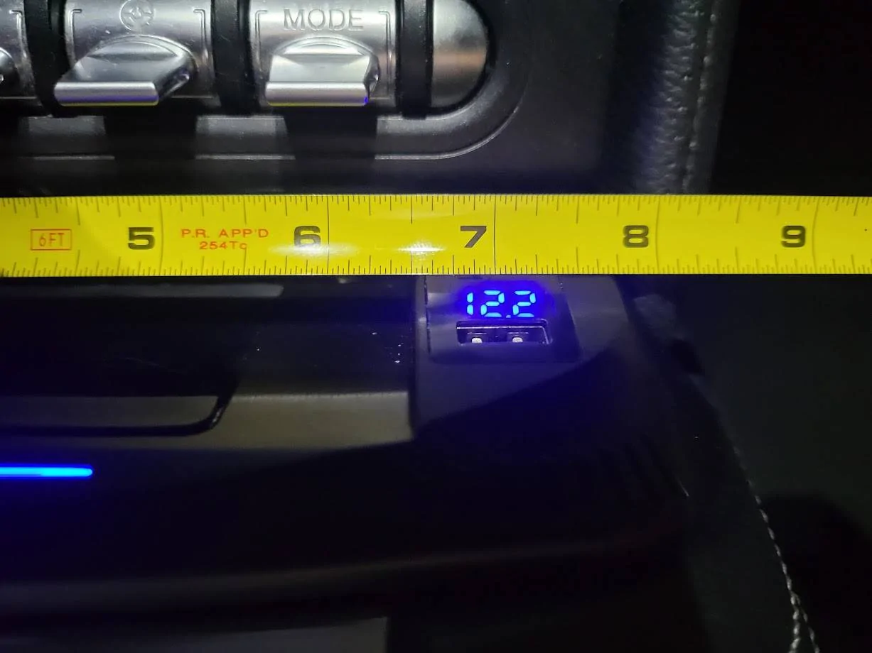 Mustang charger length.webp