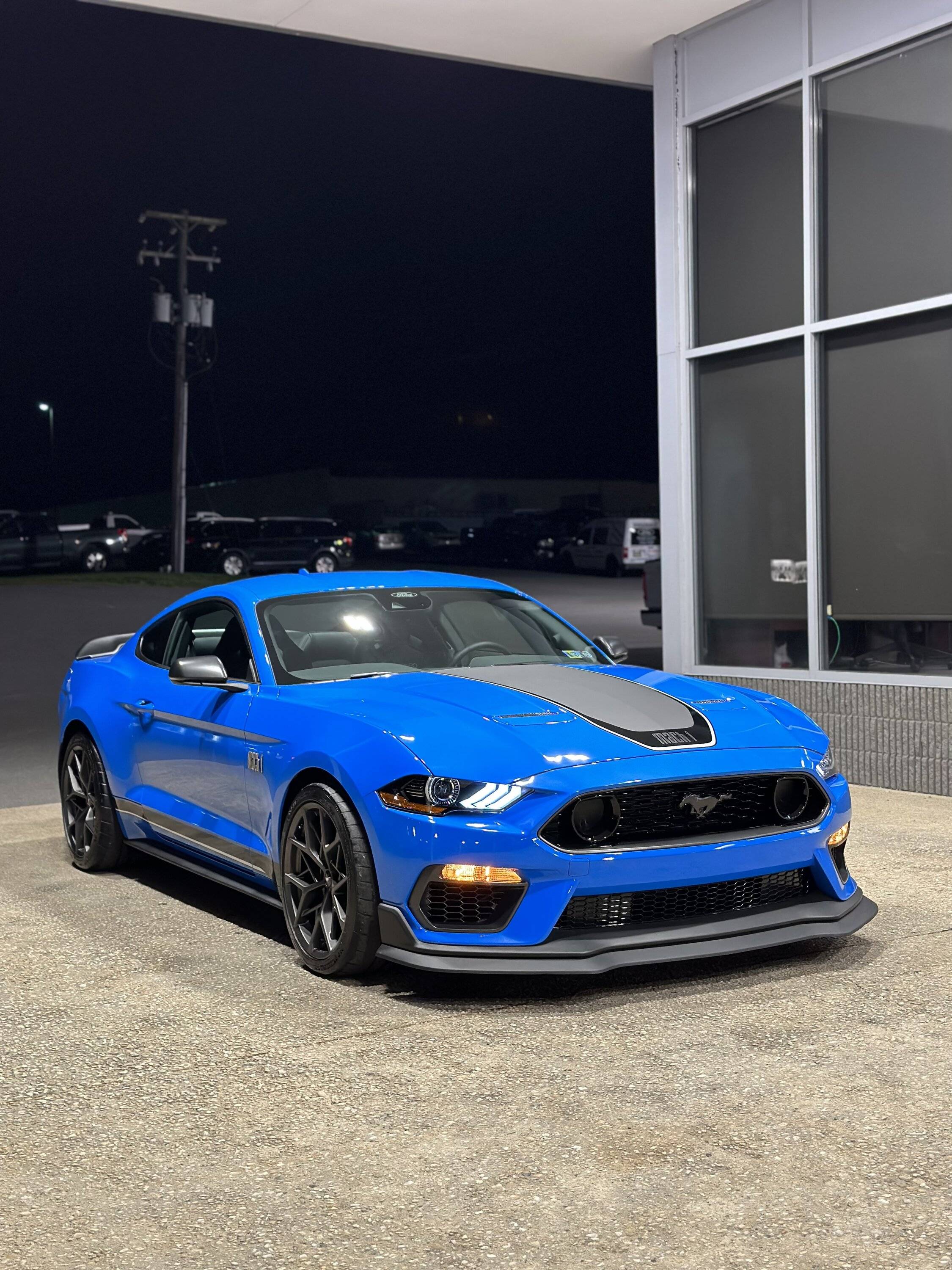 Welcoming Home my 2022 Grabber Blue Mach 1 HP | 2015+ S550 Mustang