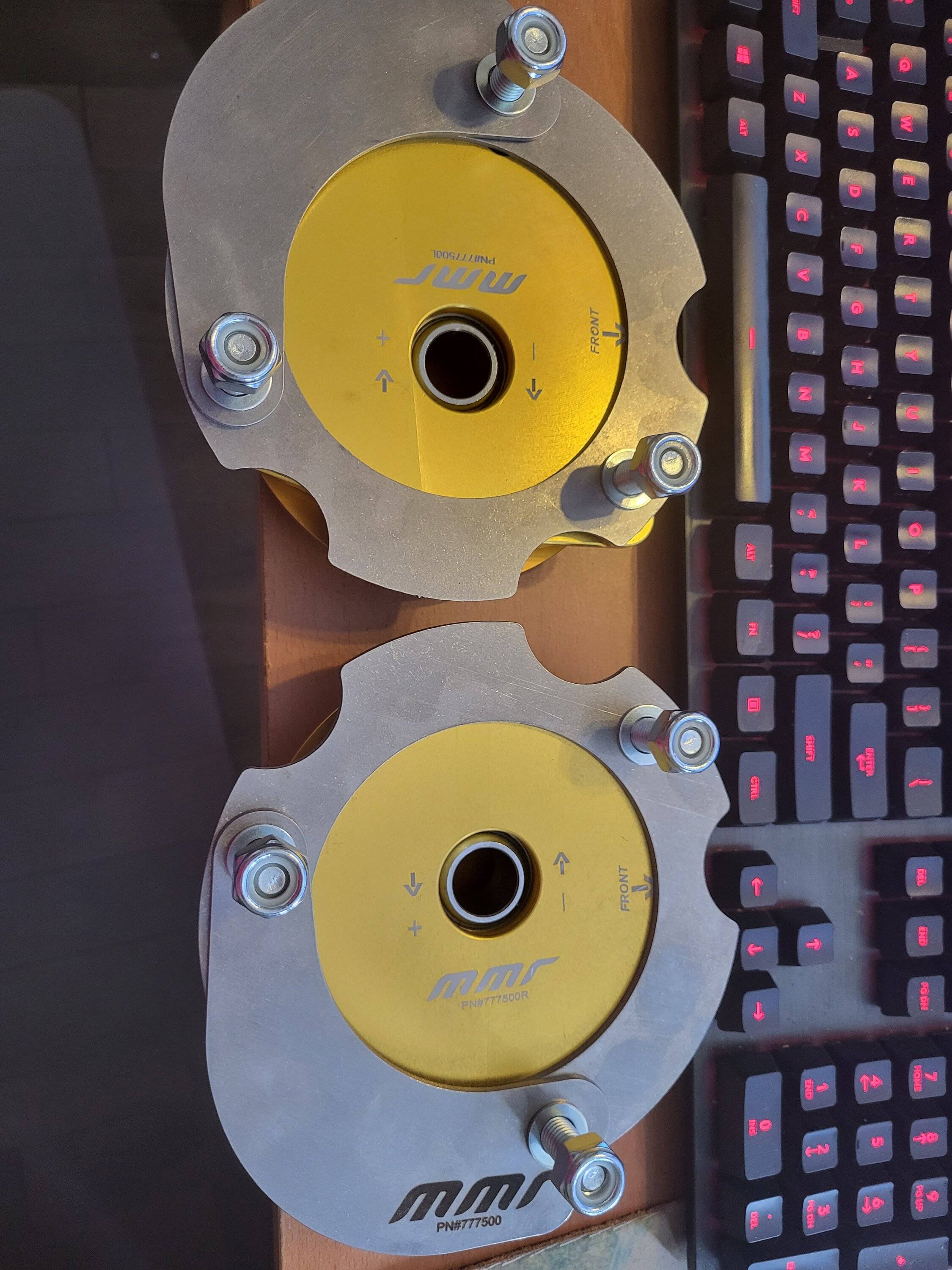 Mmr Rally Plate MMR camber plates | 2015+ S550 Mustang Forum (GT, EcoBoost, GT350 ...