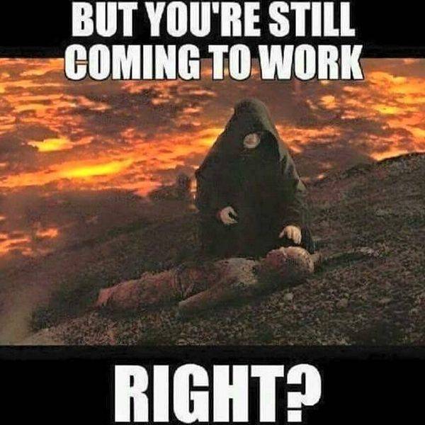 Star Wars, Anakin coming back to work.jpg