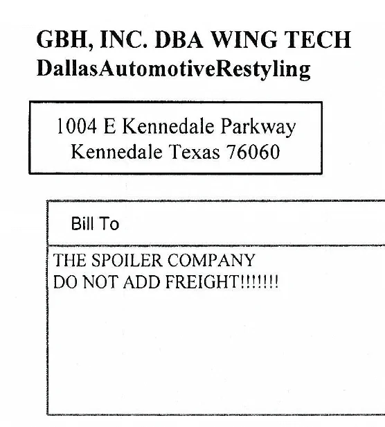 Spoiler Purchase Supplier.webp