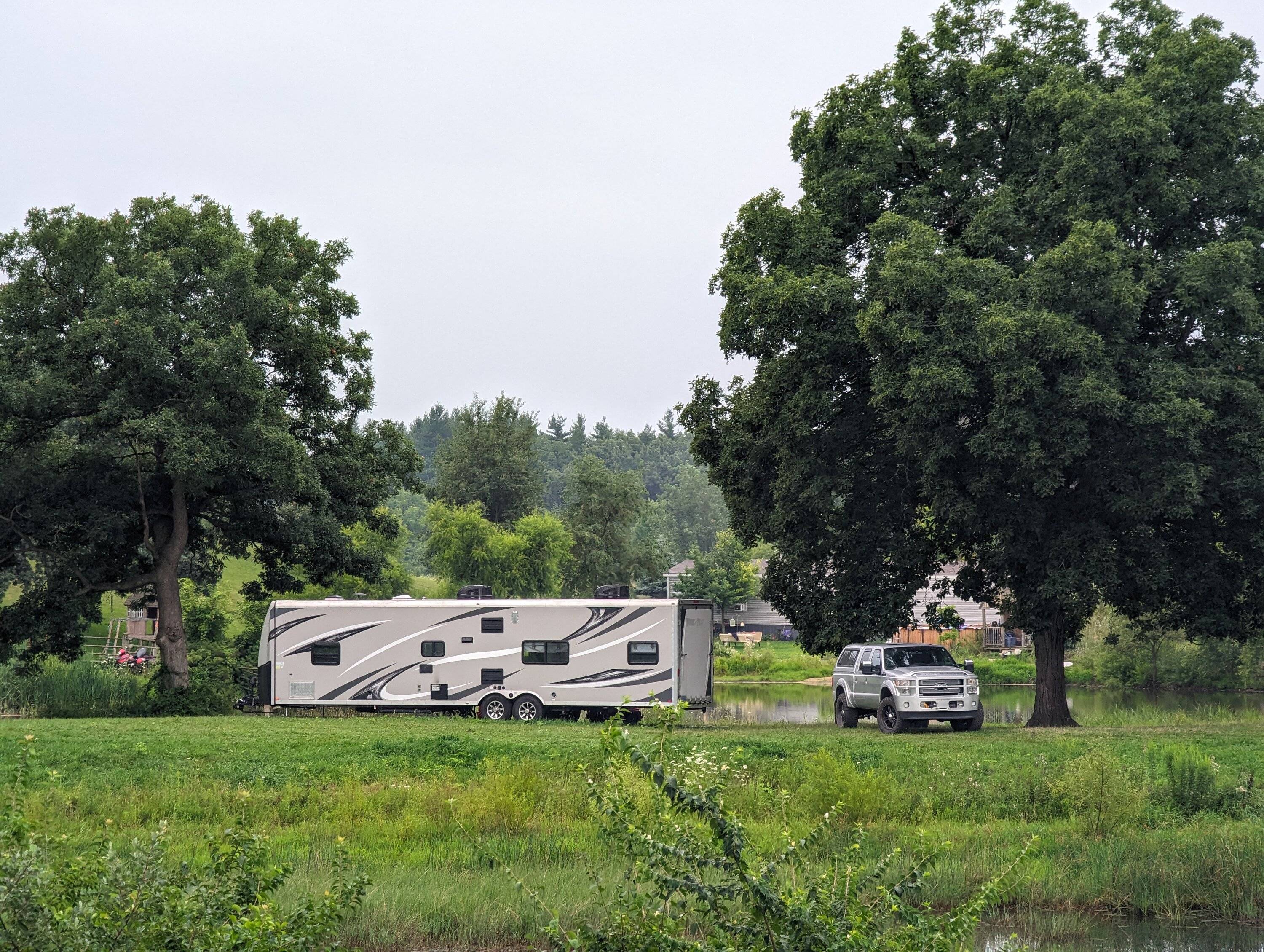 Truck and trailer at Jay's.jpg