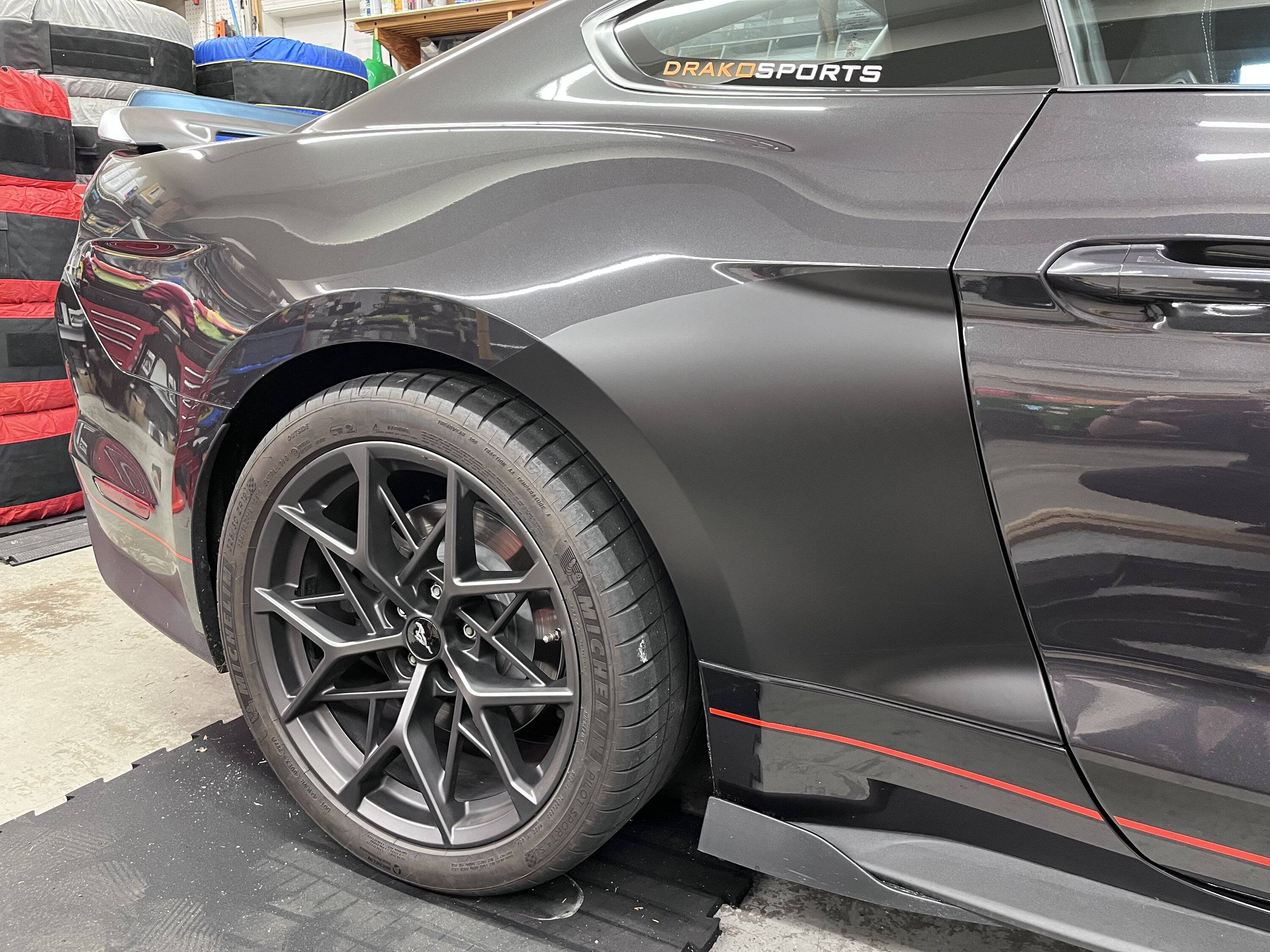 Ppf Sticker Sport Rims PPF options forward of the rear wheels. | 2015+ S550 Mustang Forum (GT ...