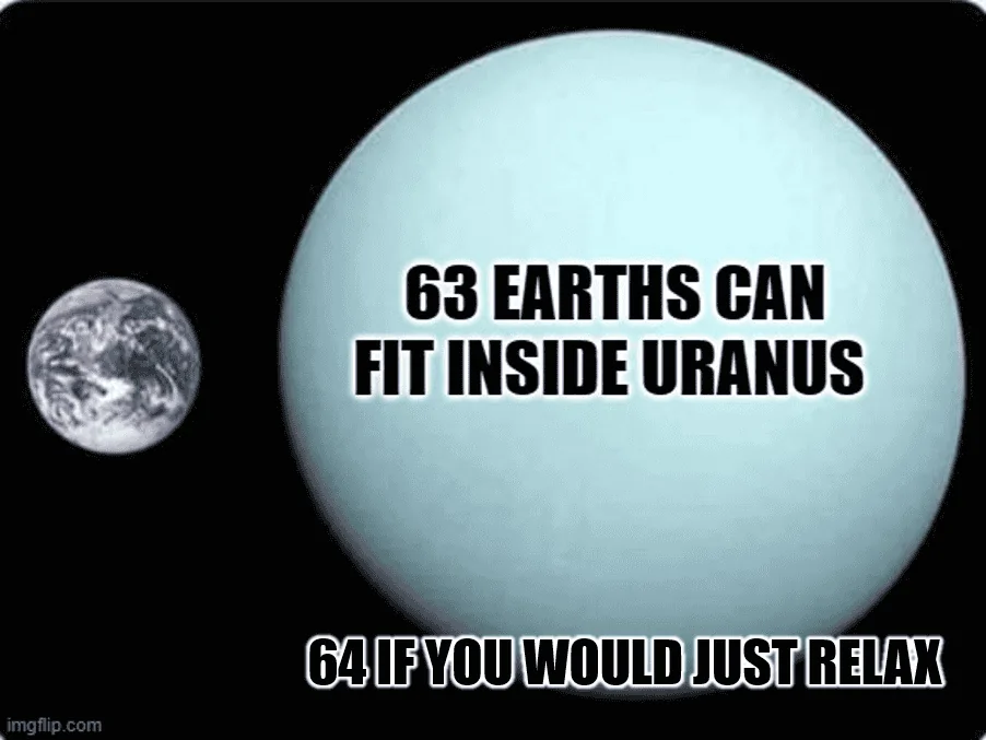 Uranus, greater volume than Earth.webp