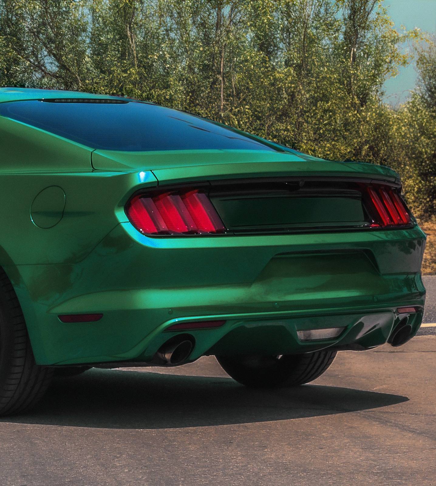 Mustang Rear Bumper Conversion 2015-2017 to 2018-2023 | 2015+ S550 ...