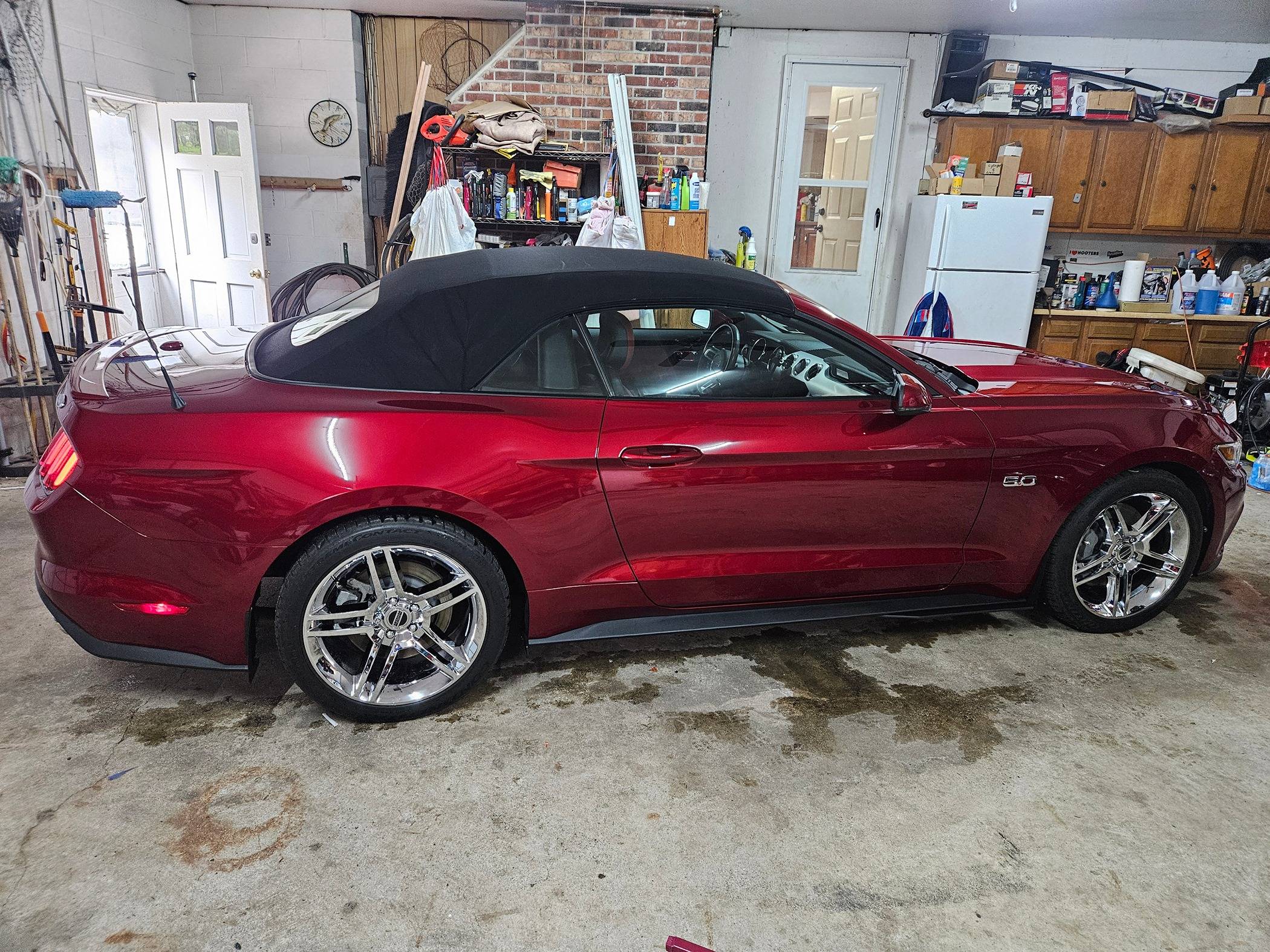 Should I do any maintenance on the convertible top hinges etc | 2015+ S550  Mustang Forum (GT, EcoBoost, GT350, GT500, Bullitt, Mach 1)