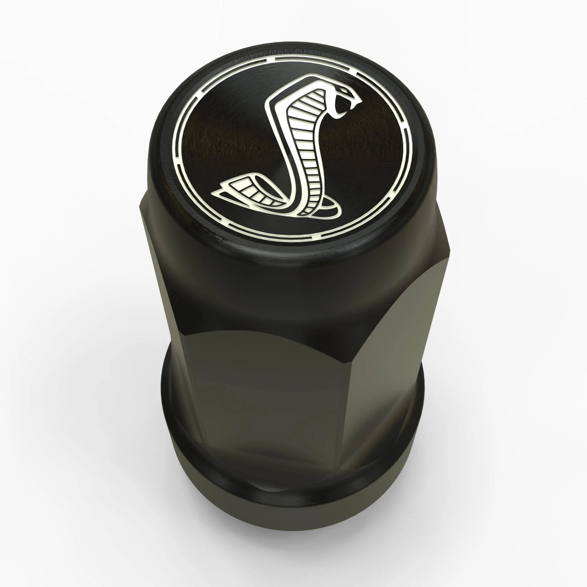 EOS-02-1 - Cobra Lug Nut - Short - Black PVD 4.webp